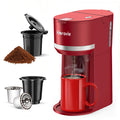 Single Serve Coffee Maker for K Cup and Grounds O877468