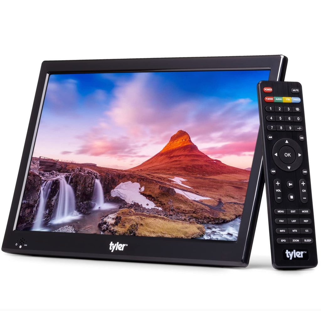 Portable TV LCD Monitor Battery Powered Wireless Capability HD-TV E96524
