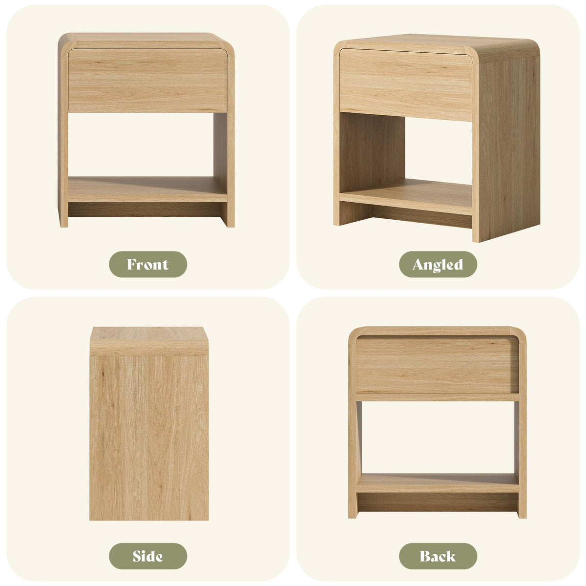 3-Piece Coffee Table Set with 2 End Tables H705