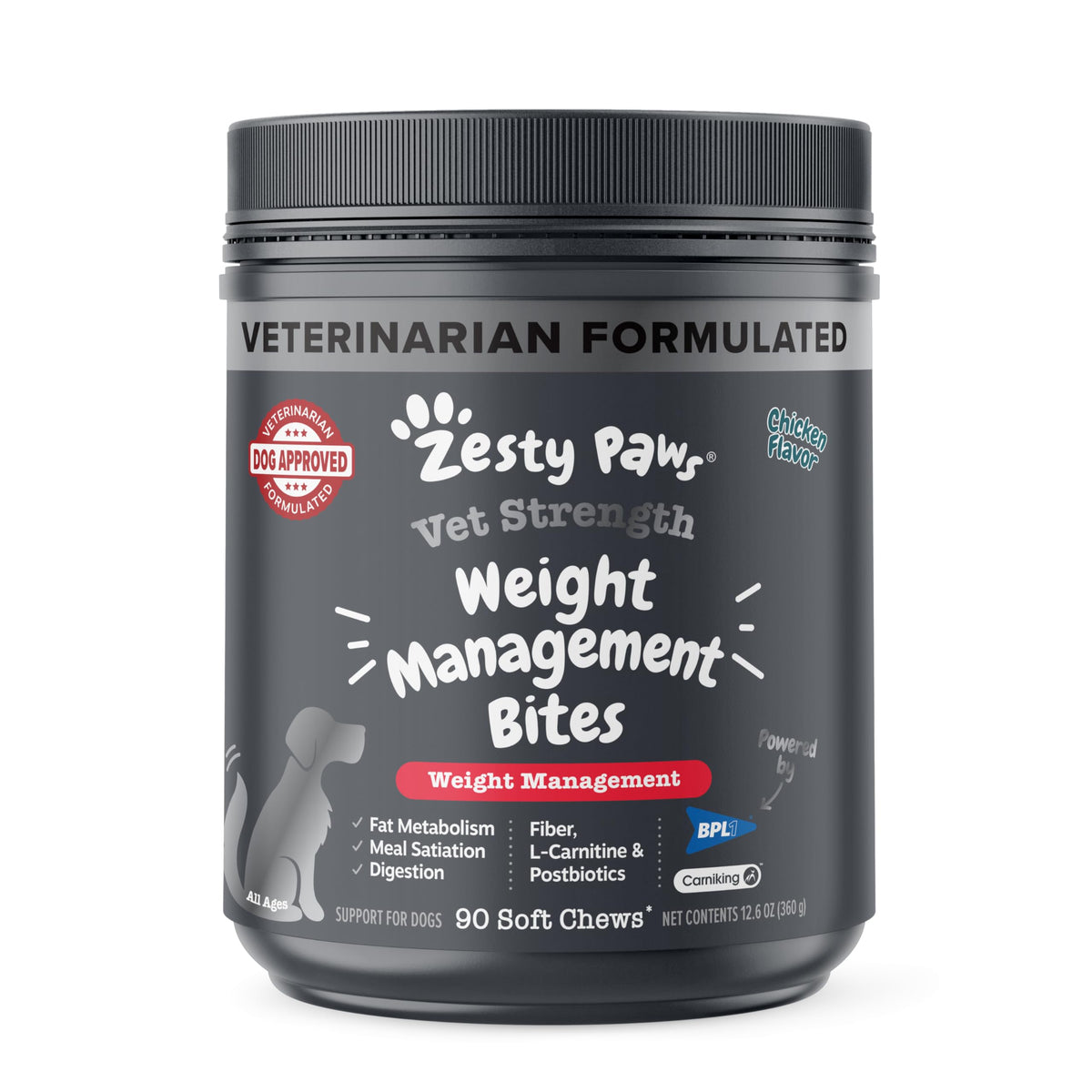 90 Count Dog Weight Management Supplement X183