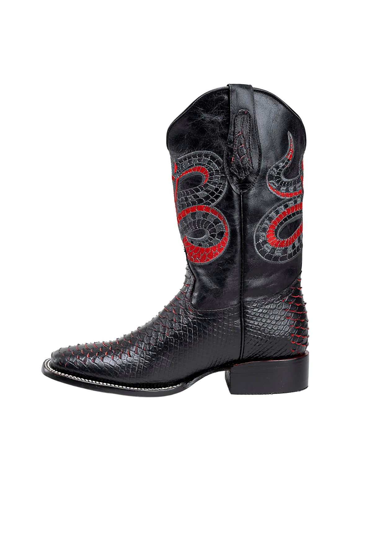 Men's Bi-tone Western Boot with Rubber Cap N968059