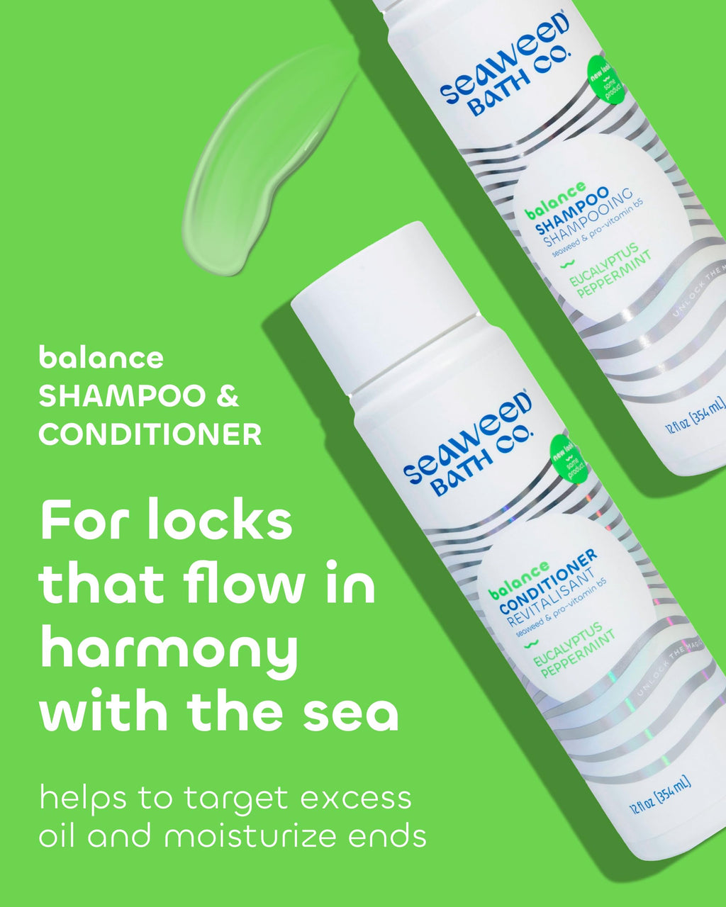 Shampoo and Conditioner Set 12 oz Pack of 2 A707