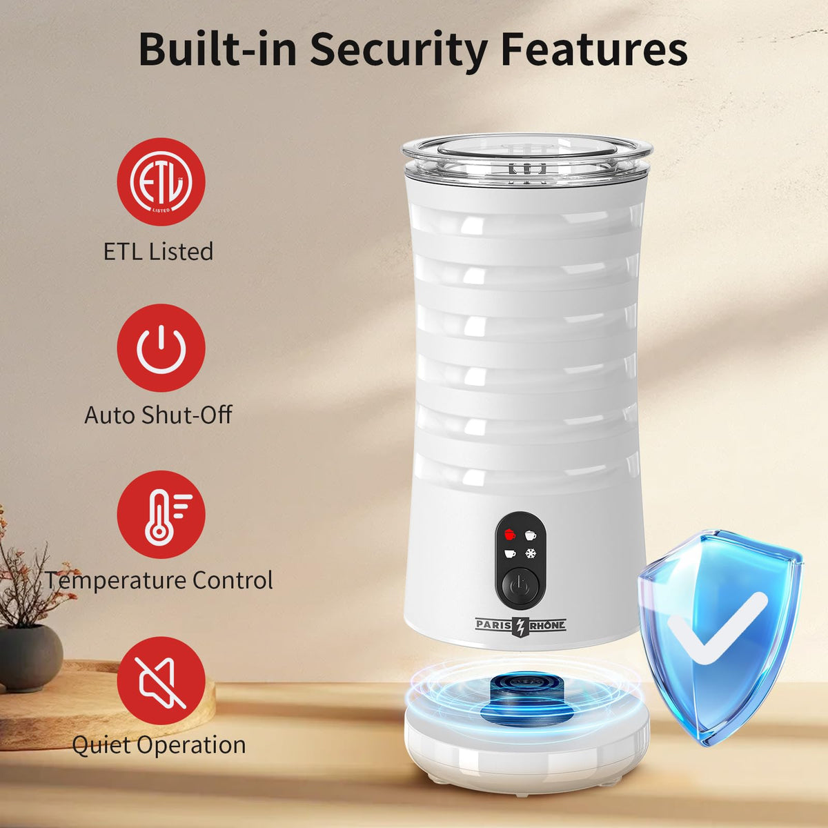 4-in-1 Electric Automatic Milk Frother L9622