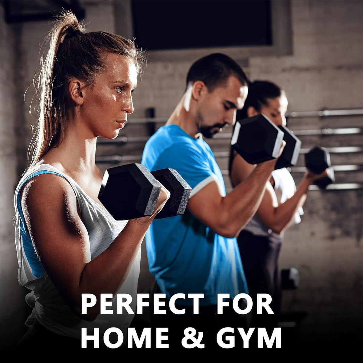 Dumbbell Set with Rack D994