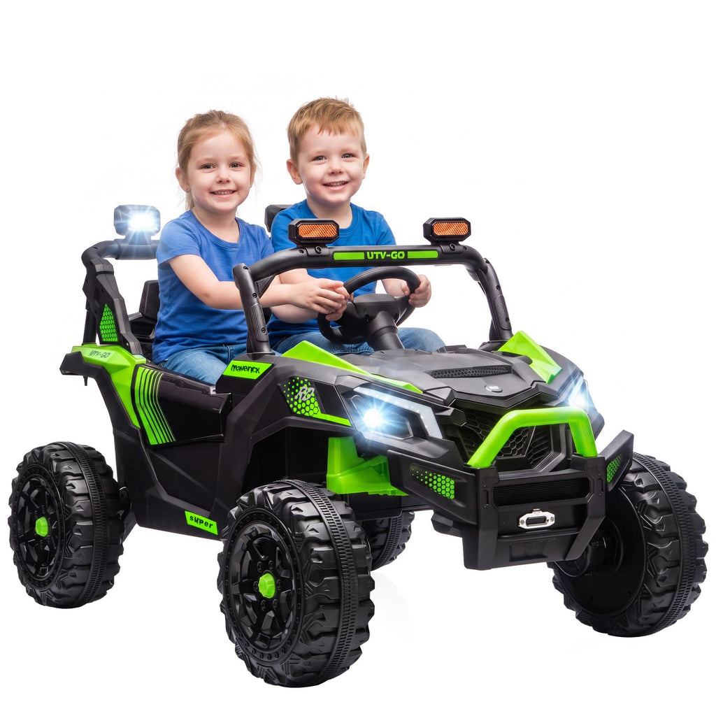 24V 2 Seater Ride On Truck Car Green G781
