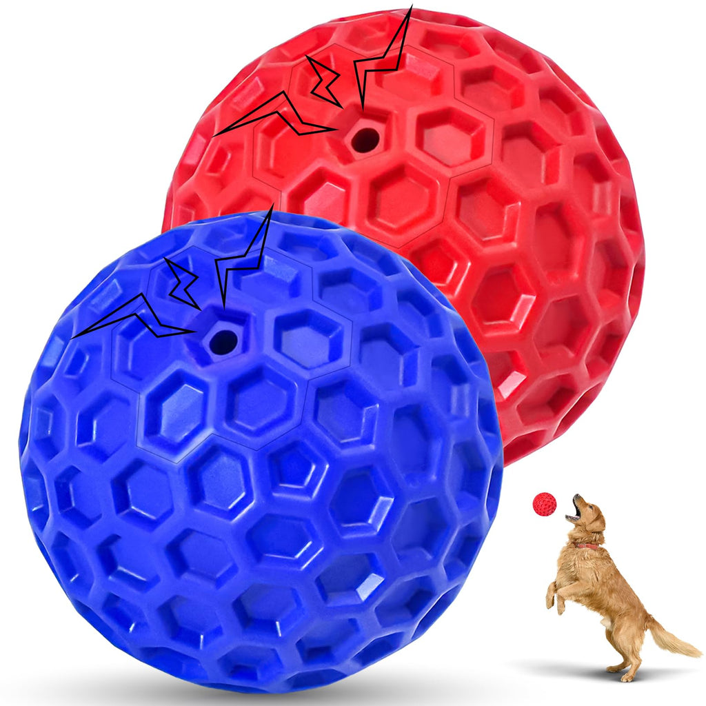 2 Pack Rubber Dog Chew Balls P949