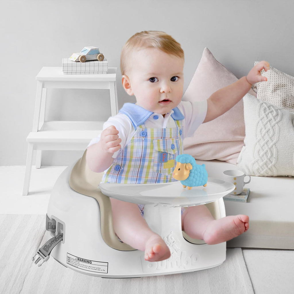 Portable Infant Multi-Seat with Tray, 6 to 36 Months, Taupe U84313