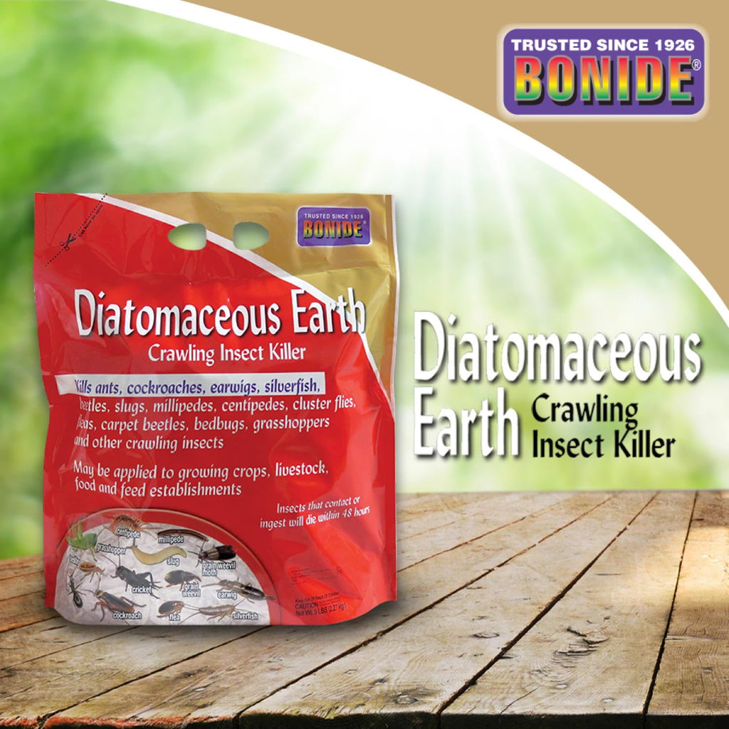 Diatomaceous Earth Crawling Insect Killer 5 lbs C384983