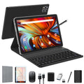 10 inch Android Tablet with Keyboard, 128GB ROM 16GB RAM, Black H9683