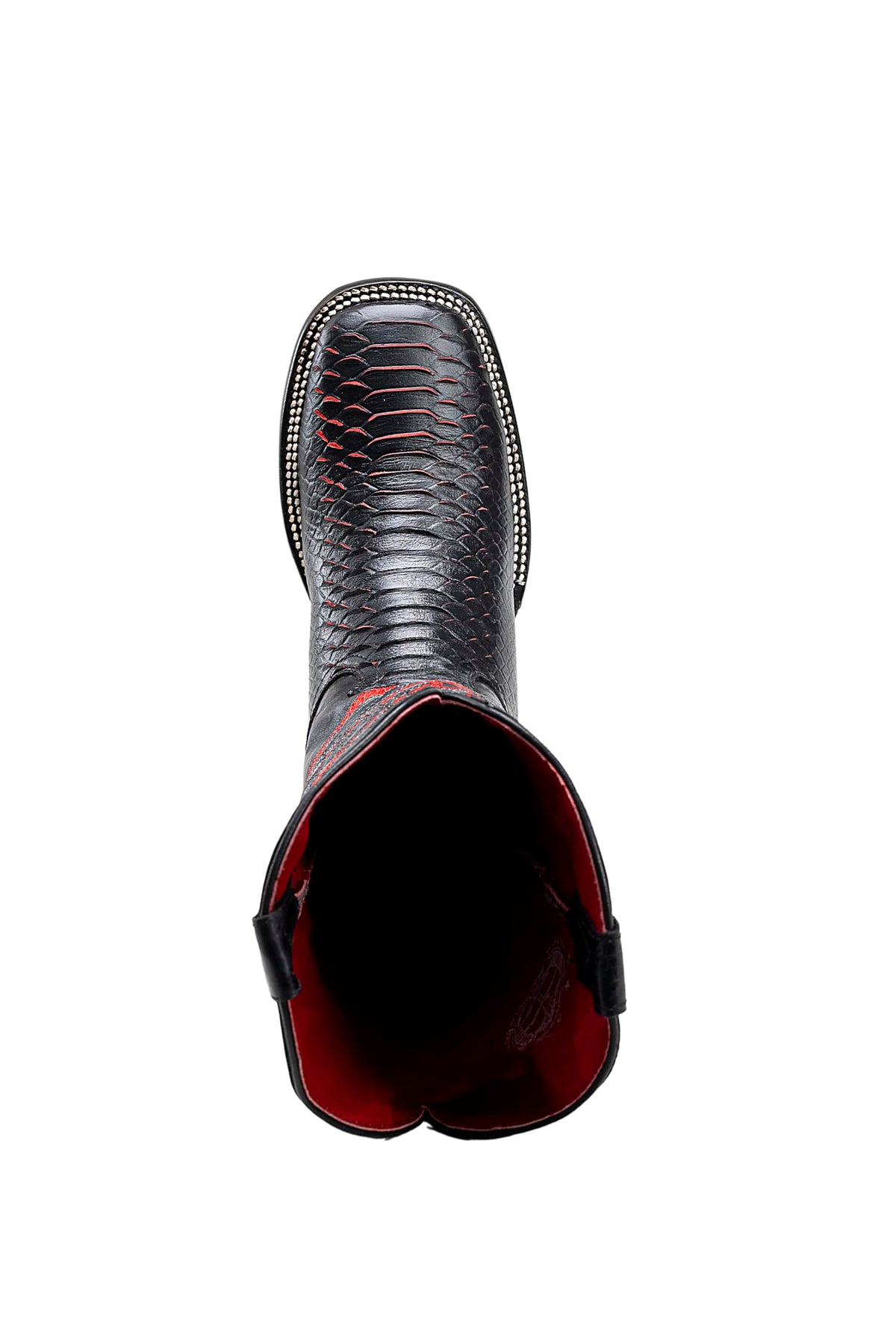 Men's Bi-tone Western Boot with Rubber Cap N968059