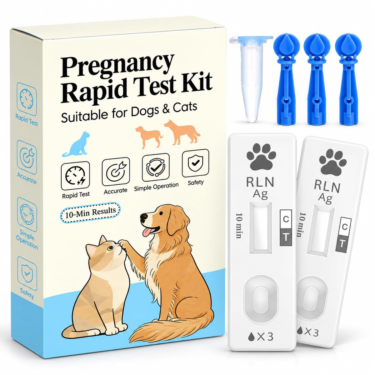 2-Pack Dog & Cat Pregnancy Test Kit X670393