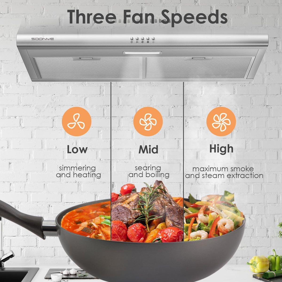 30 inch Stainless Steel Under Cabinet Range Hood Z877