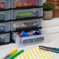 2 Pack 4 Drawer Plastic Storage Organizer M839514