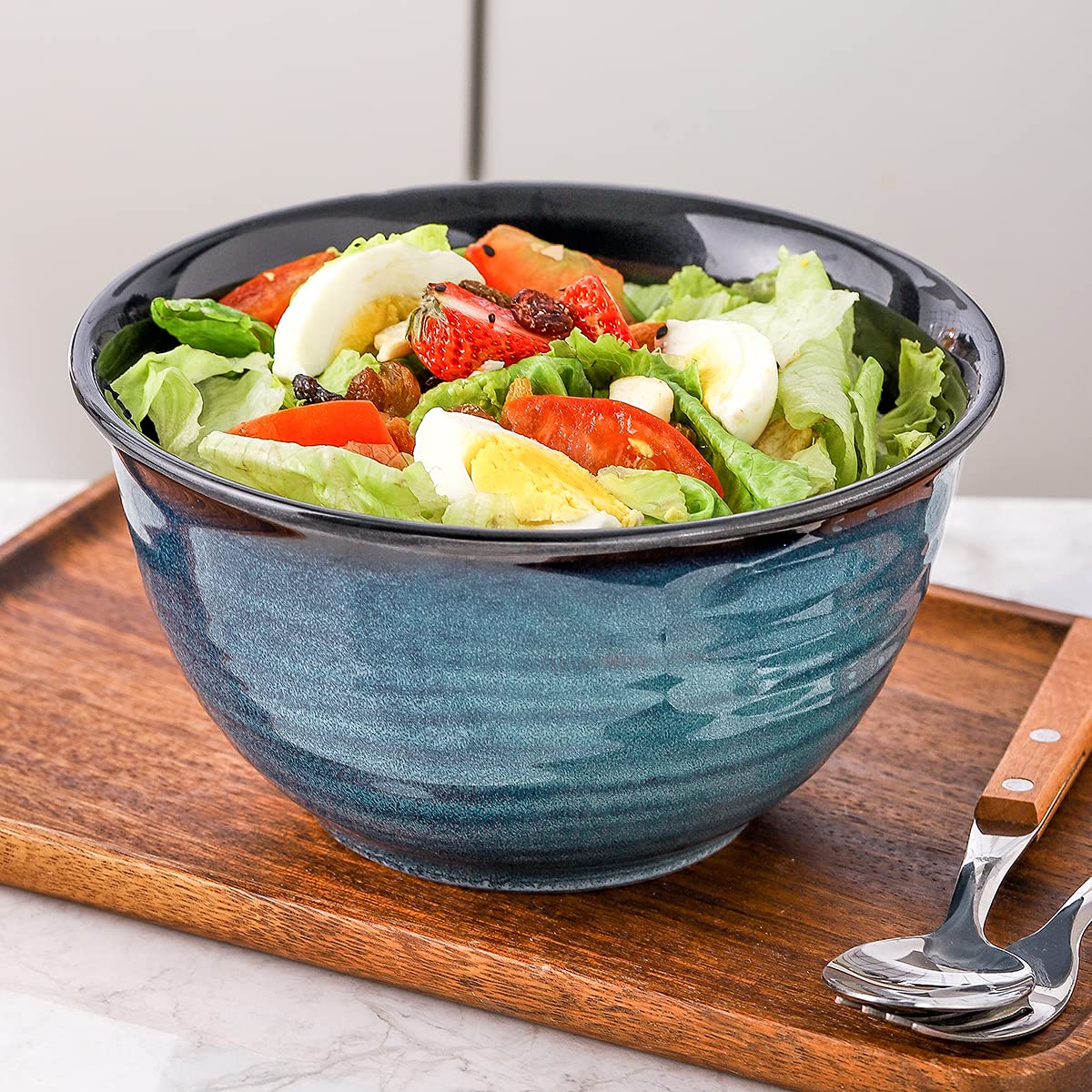 40 Ounce 7 Inch Ceramic Soup Bowls Set of 4 W762