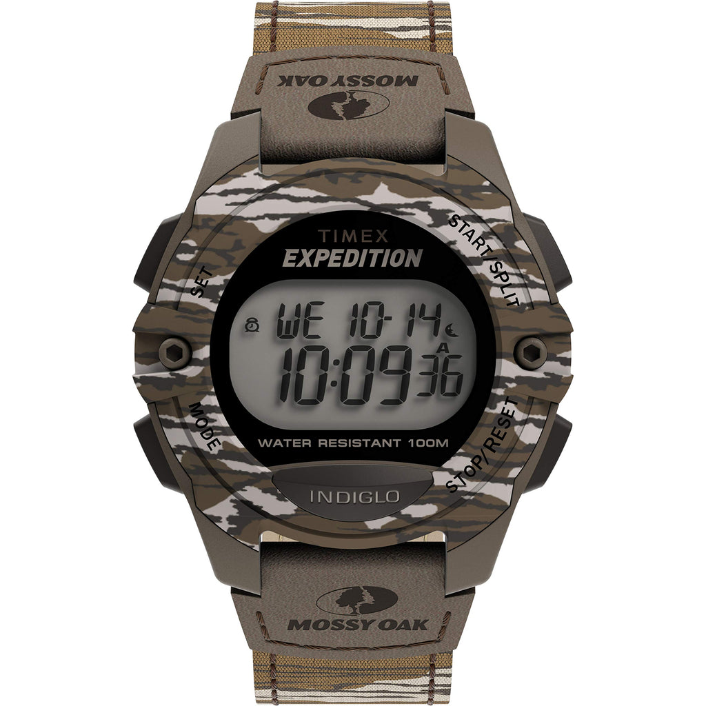 Men's Digital Chrono Alarm Timer Full-Size Watch M613