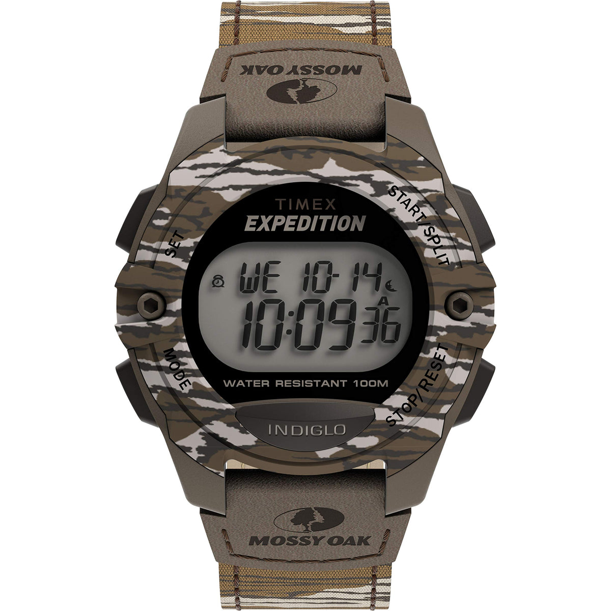 Men's Digital Chrono Alarm Timer Full-Size Watch M613