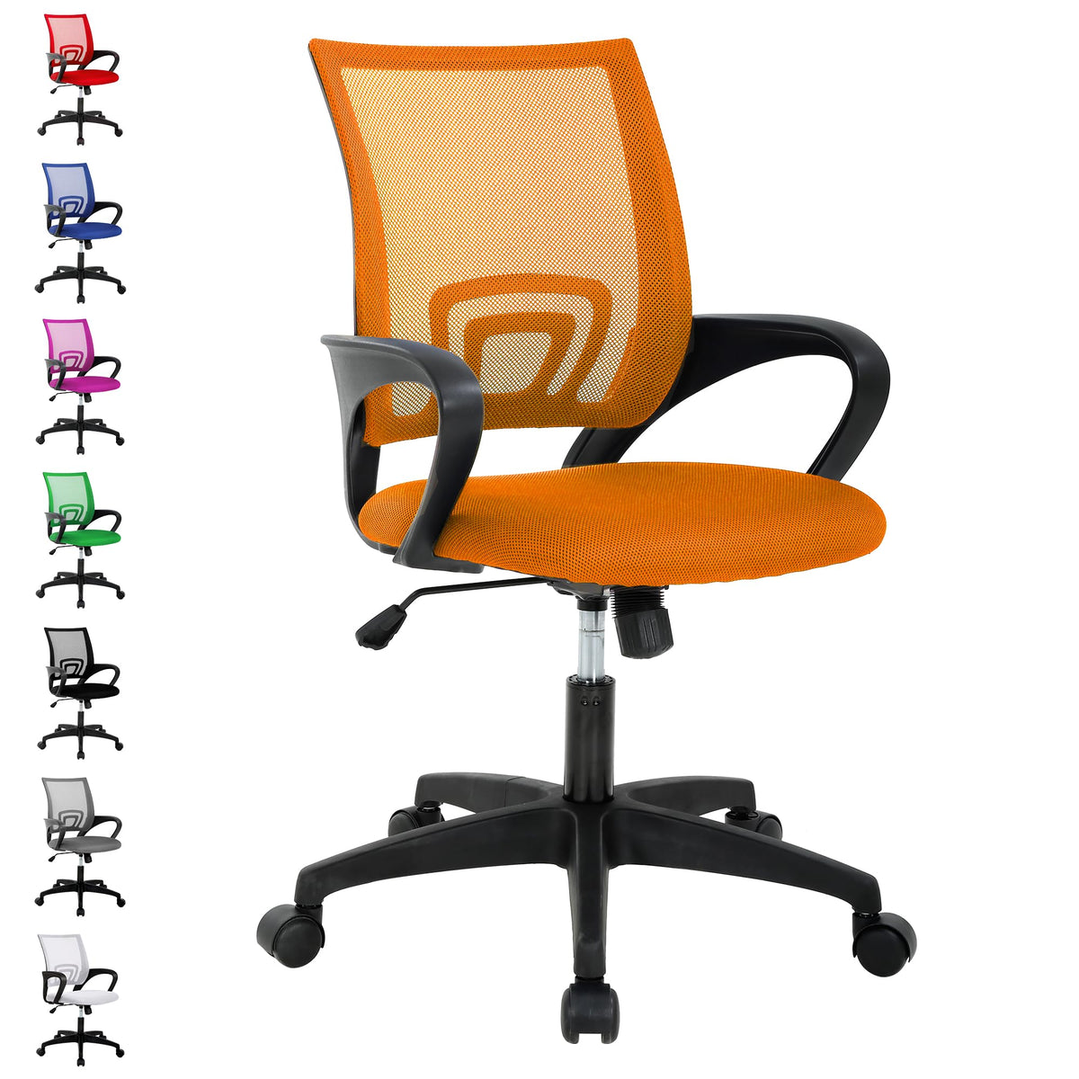 Adjustable Mesh Office Chair with Lumbar Support Y5131