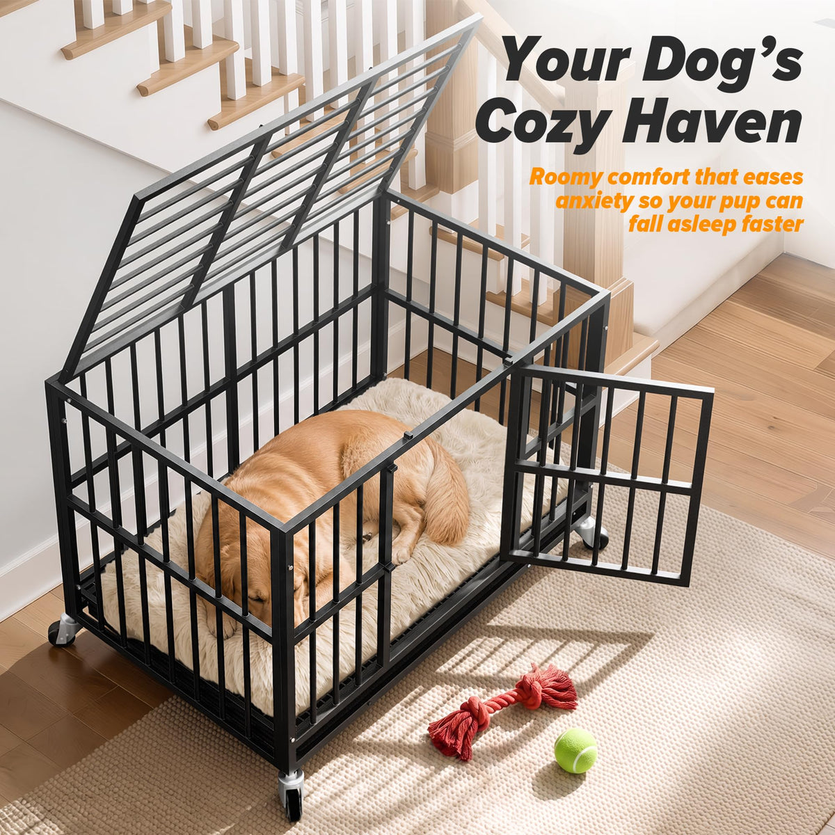 48 Inch Heavy Duty Dog Crate C545