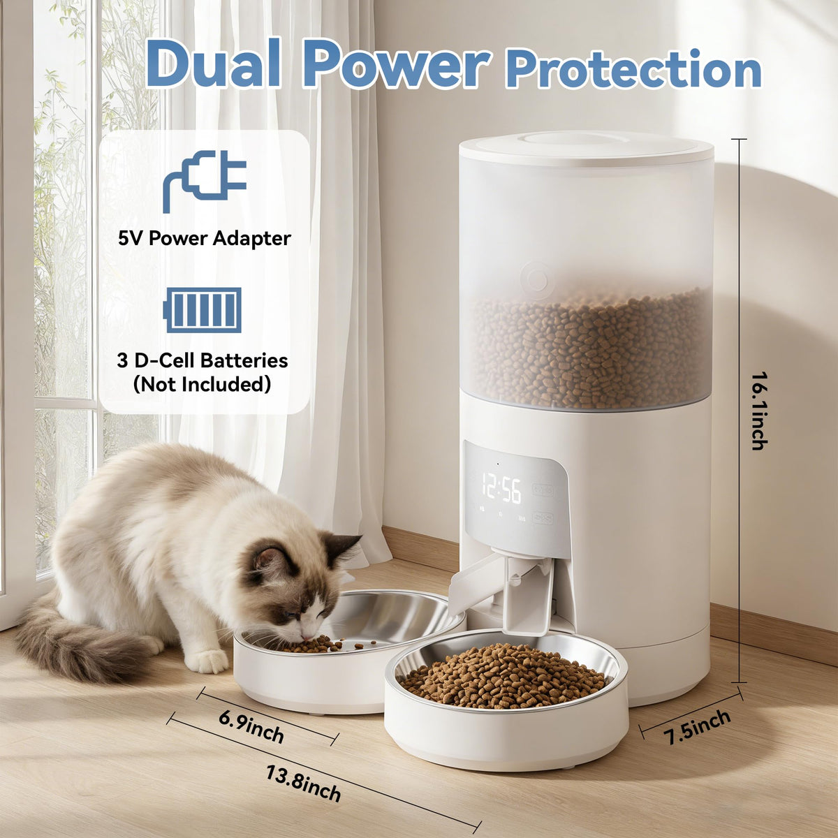 6L Automatic Cat Feeder K442028