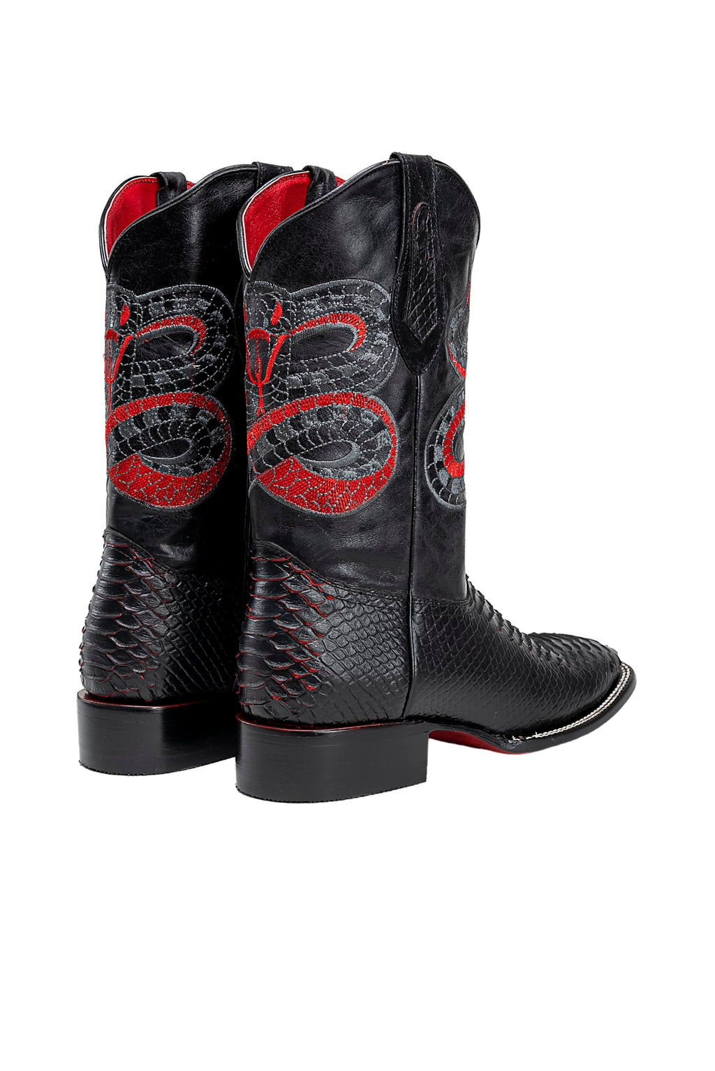 Men's Bi-tone Western Boot with Rubber Cap N968059