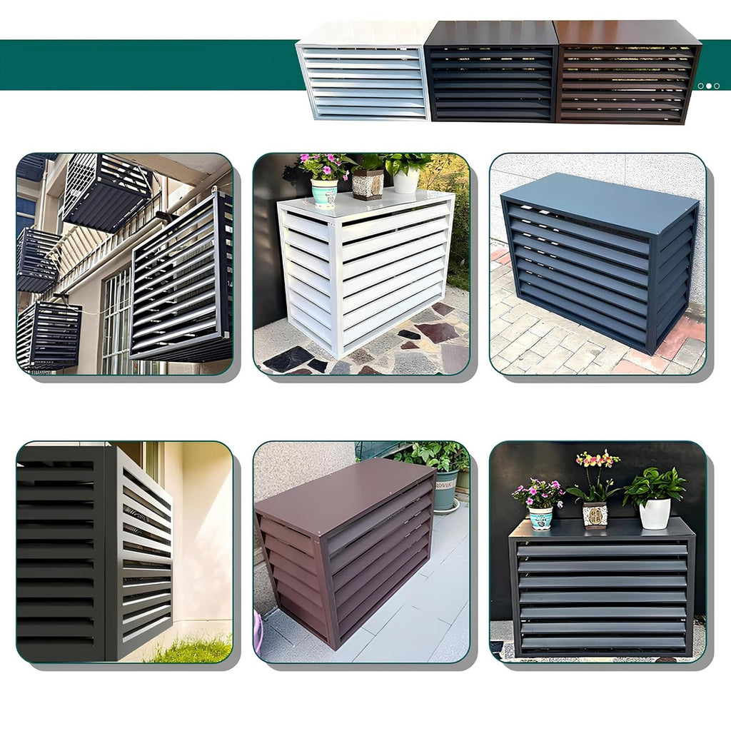 Aluminum Mini-Split Condenser Cover B733942