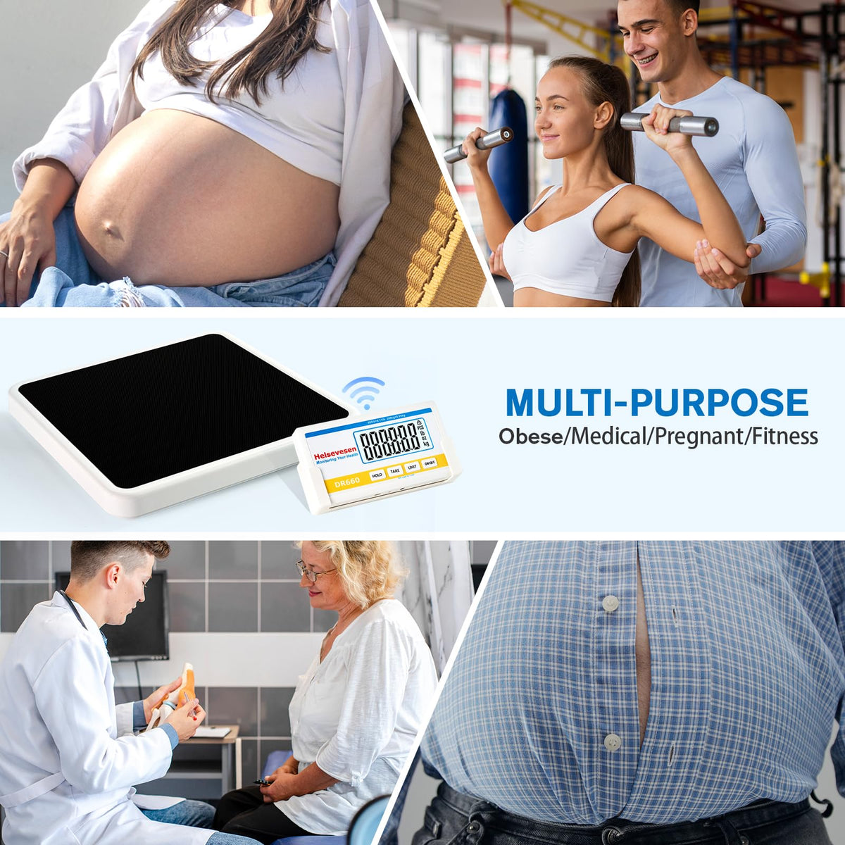Medical Bariatric Scale 660 lb/300 kg F77230