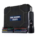 Torque Screwdriver Wrench Set 10-70 Inch Pounds with T-bar Handle, 40 Hex Bits, 1/4" Socket, Black H736258
