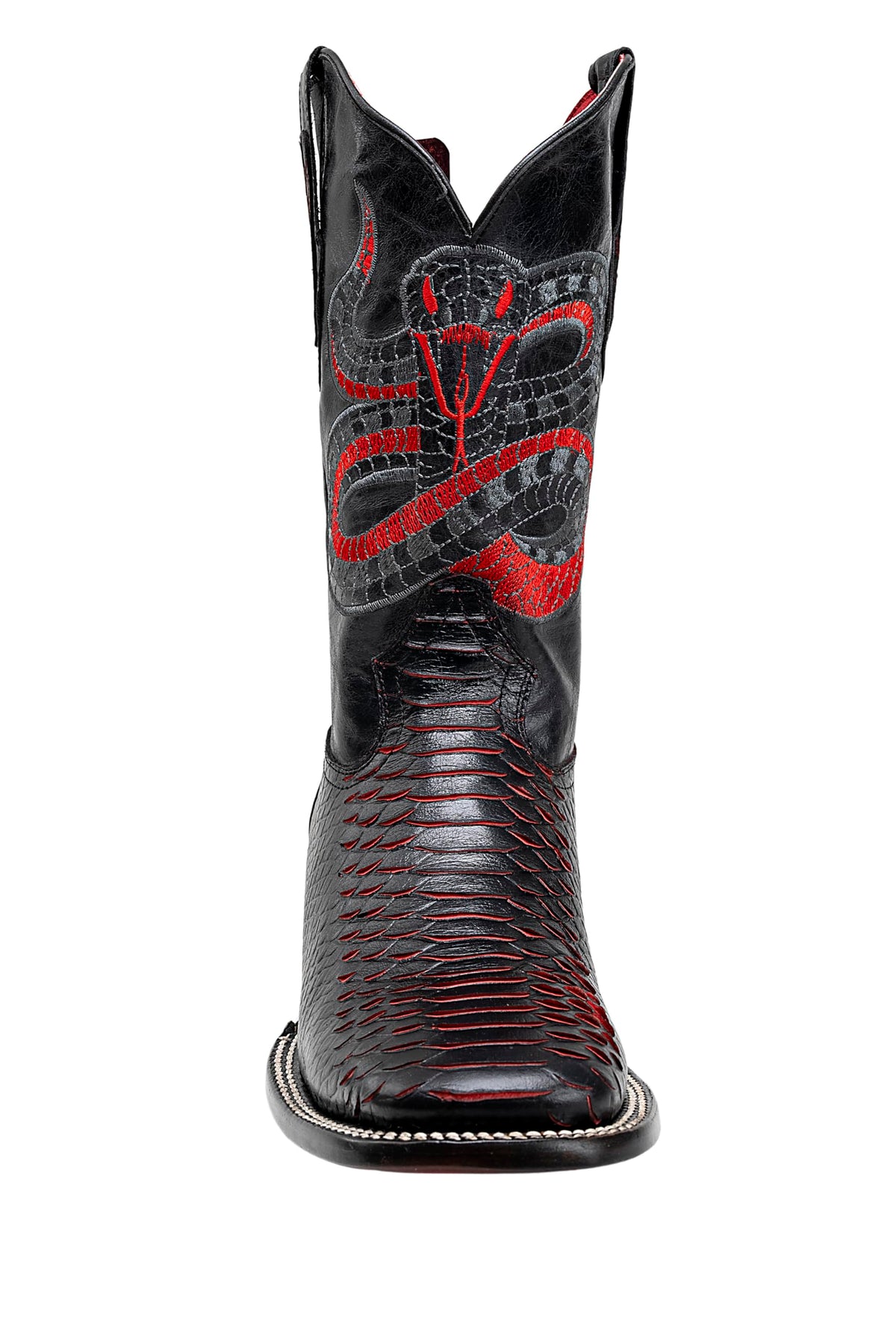 Men's Bi-tone Western Boot with Rubber Cap N968059
