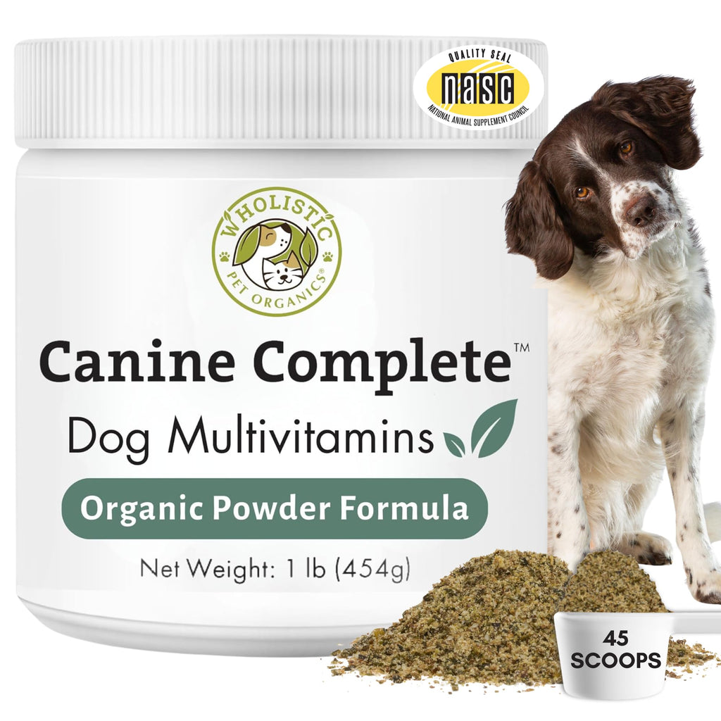 Organic Dog Vitamins, 1 Lb, 45 Scoops S778