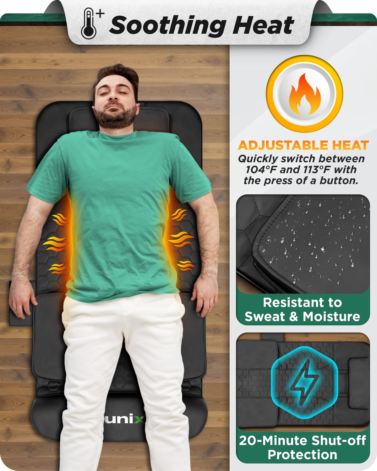 Heated Stretching Mat Massager J69763
