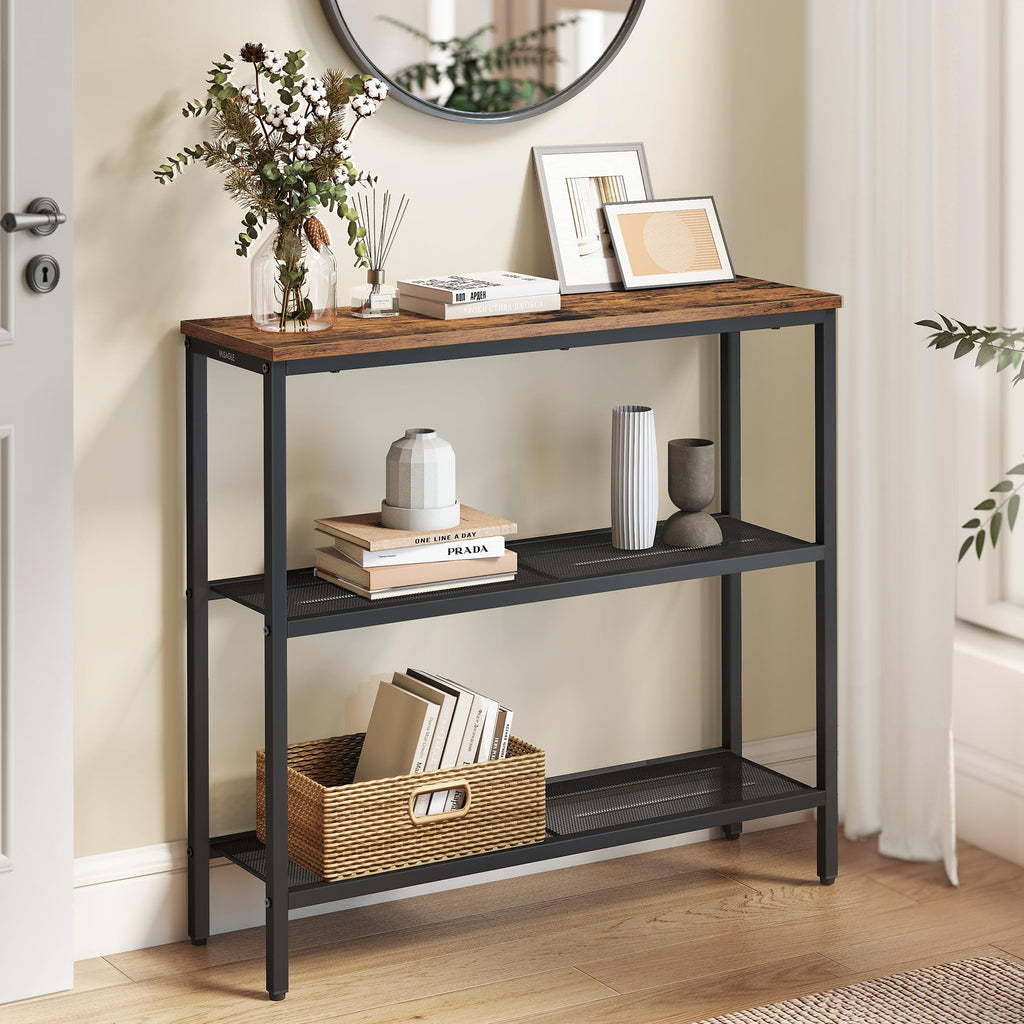 31.5" Narrow 3 Tier Console Table A673