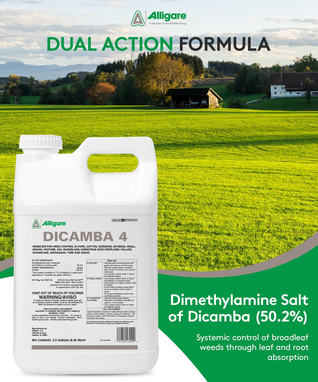 Water-Soluble Dicamba Herbicide 2.5 Gallons R81875