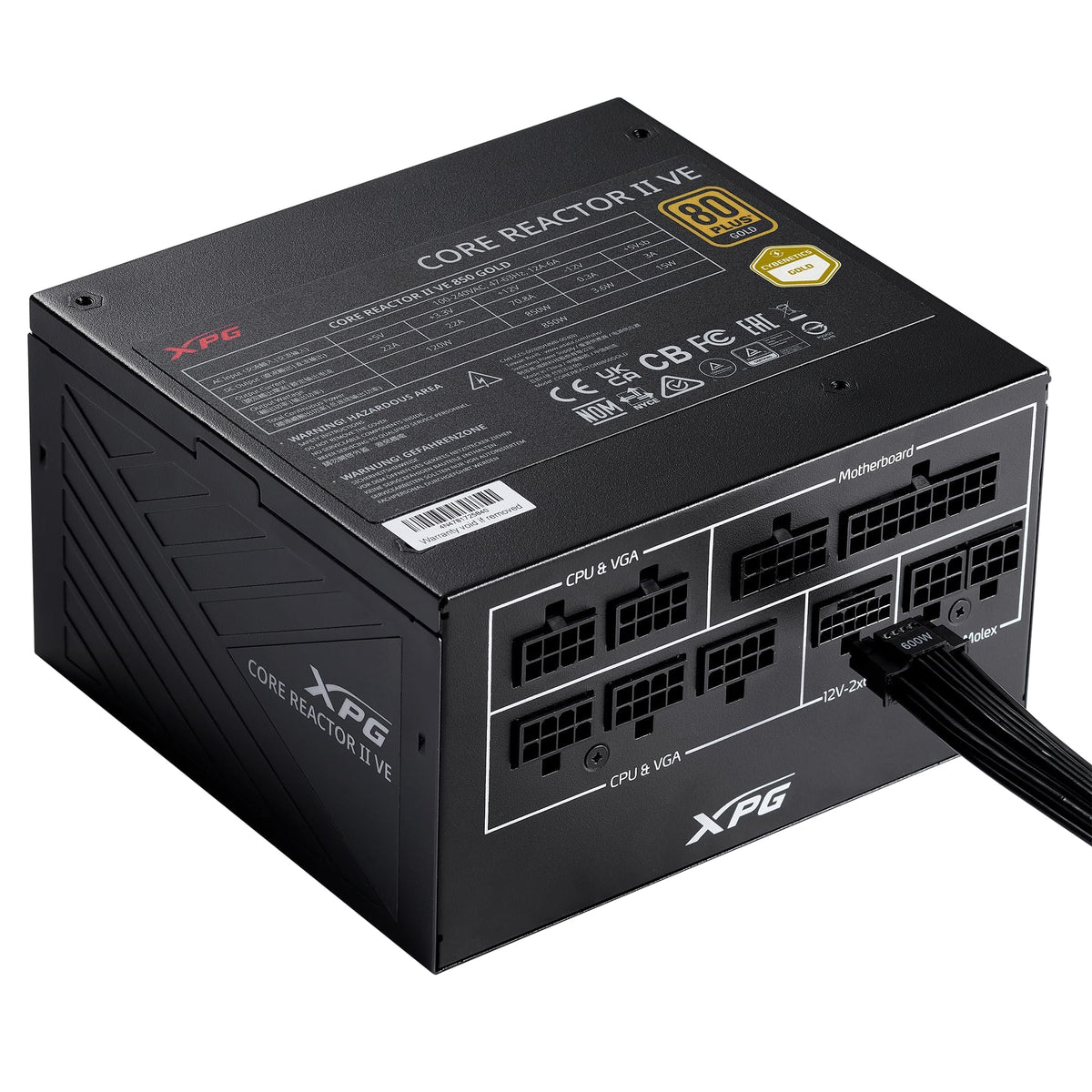 650W 80 Plus Gold Fully Modular ATX 3.0 Power Supply B3691
