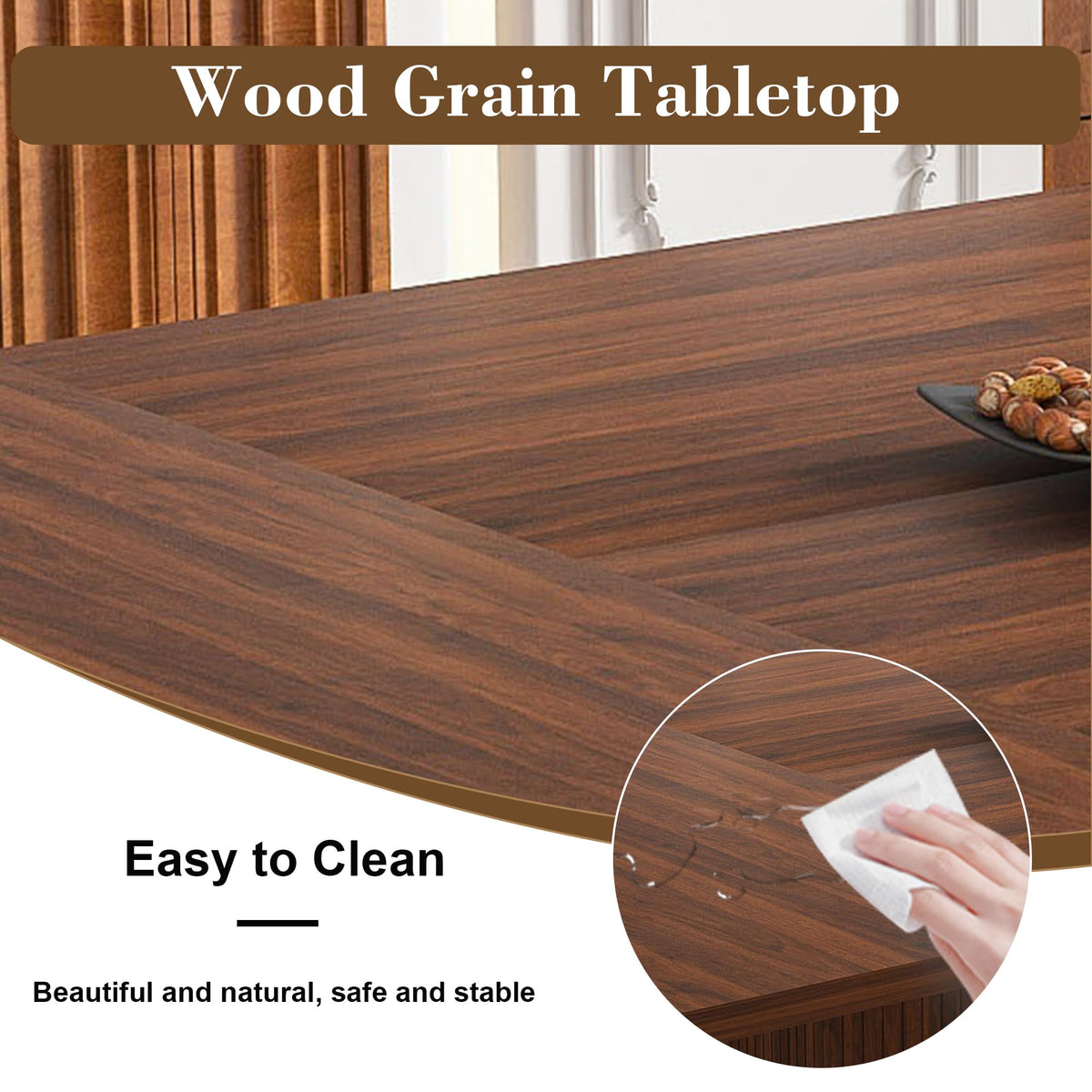 Rectangular 9 Piece Dining Table Set A8117