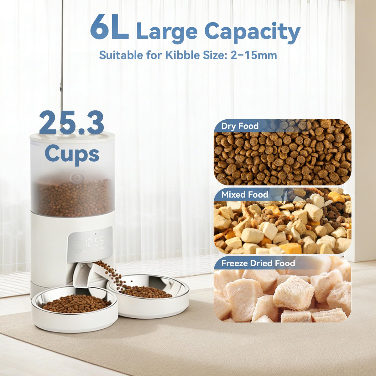 6L Automatic Cat Feeder K442028