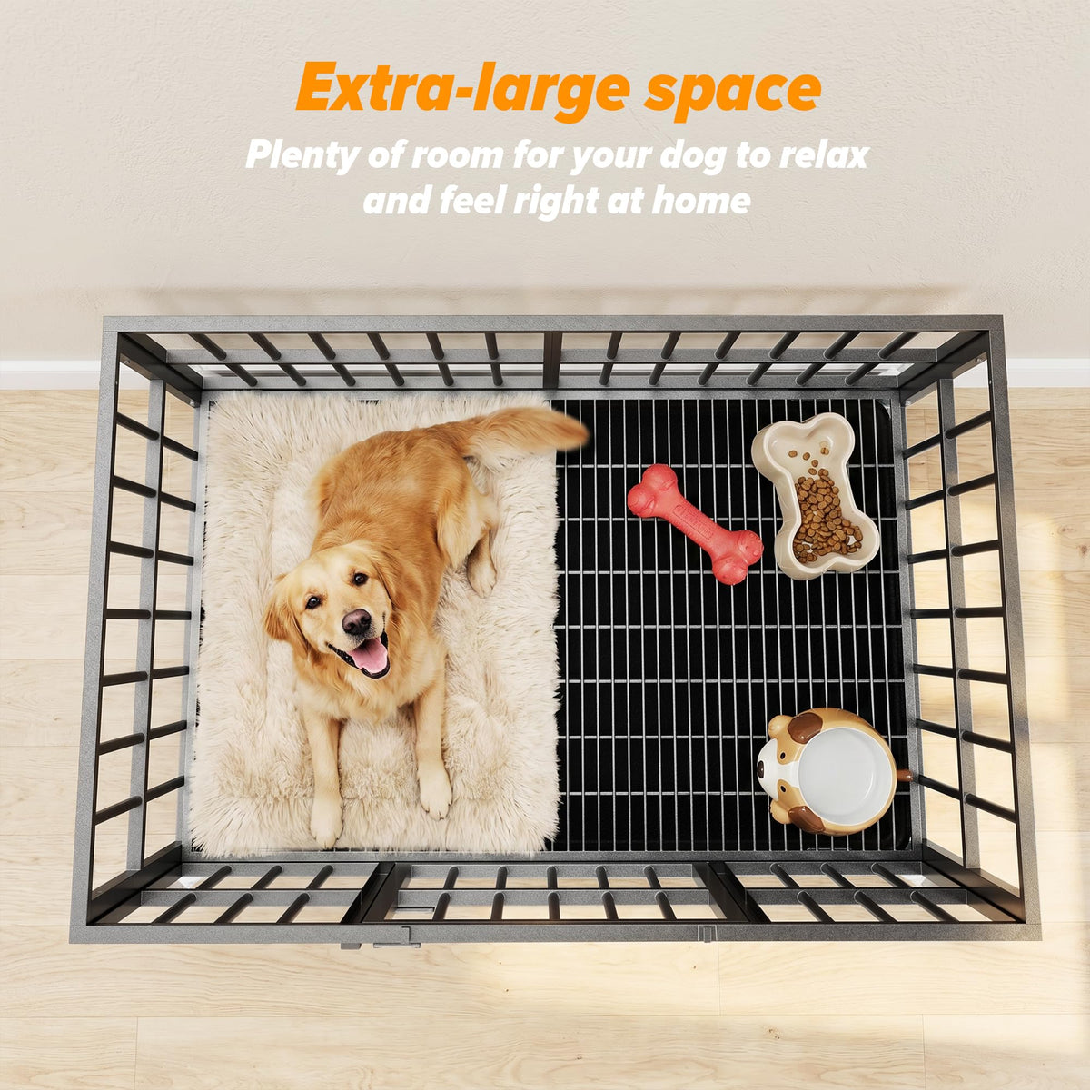 48 Inch Heavy Duty Dog Crate C545
