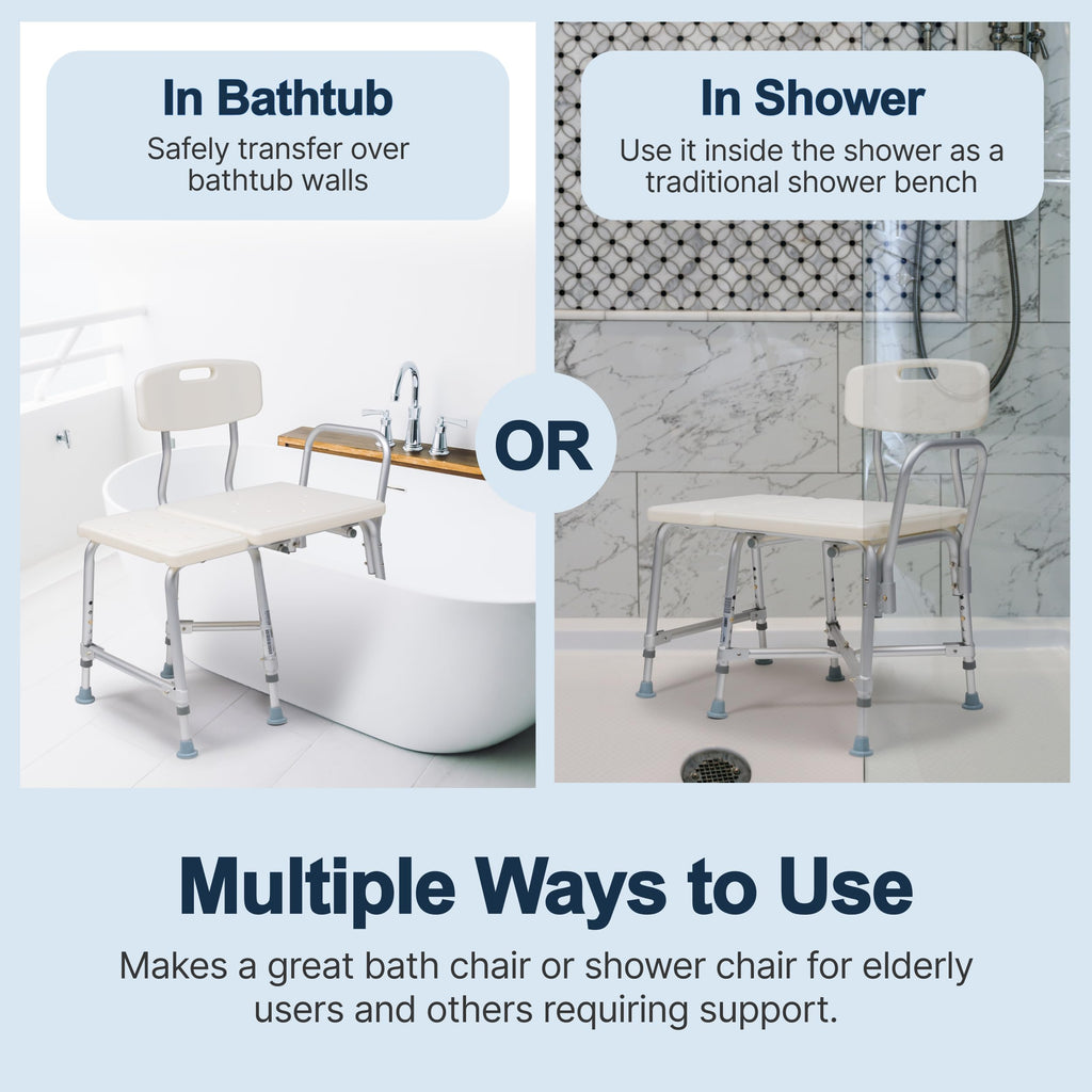 Heavy-Duty Bariatric Tub Transfer Bench F128480