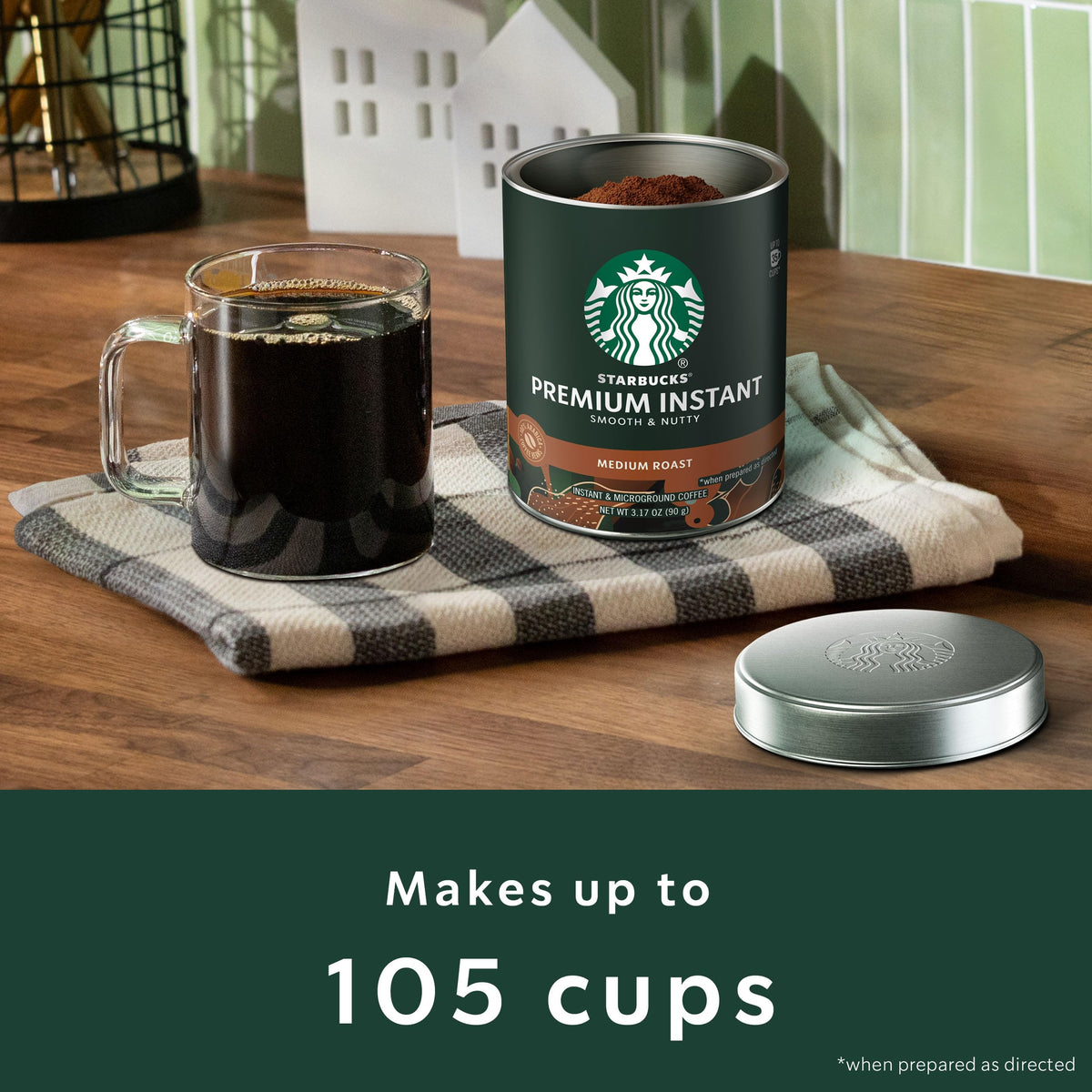 Medium Roast Instant Coffee 3 Tins 3.17 oz R60956