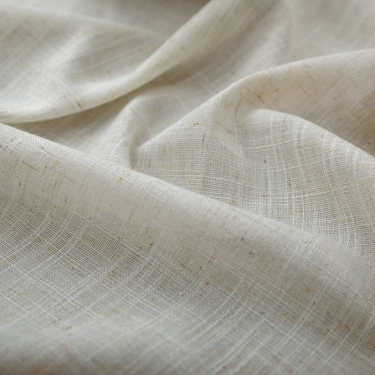 Beige Linen Curtains 2 Panels 84 Inches Long R2099