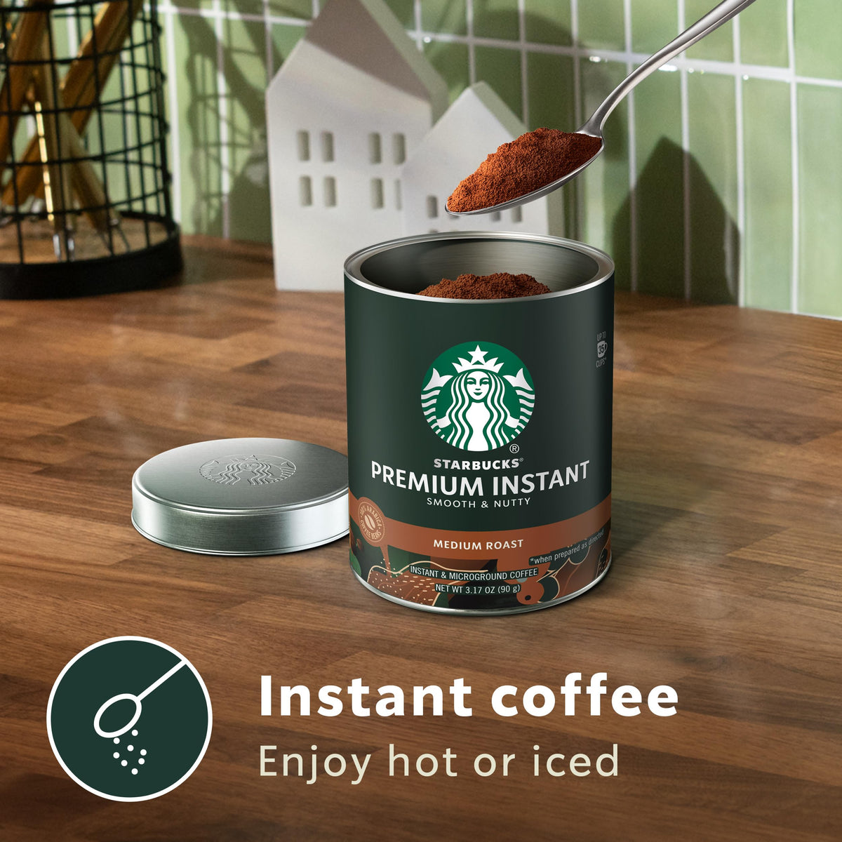 Medium Roast Instant Coffee 3 Tins 3.17 oz R60956