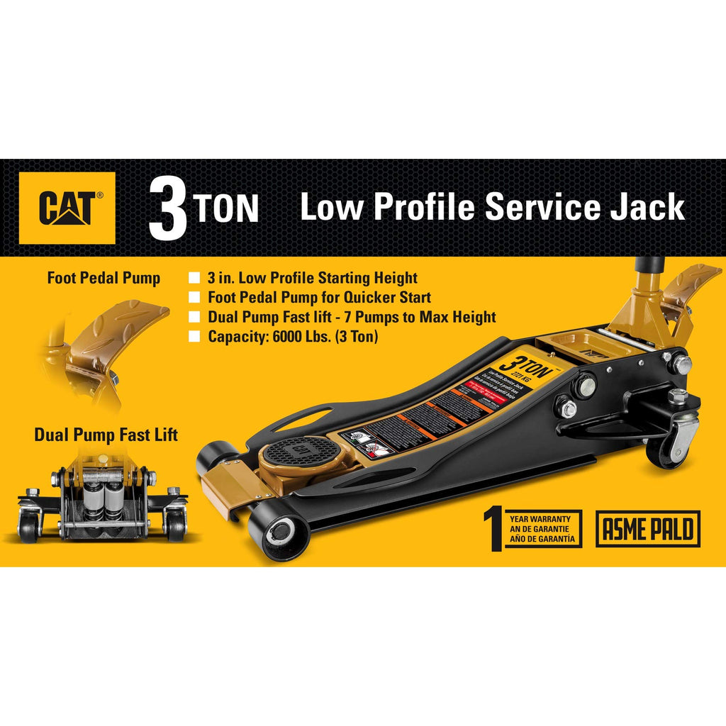 3 Ton Low Profile Service Jack J62472