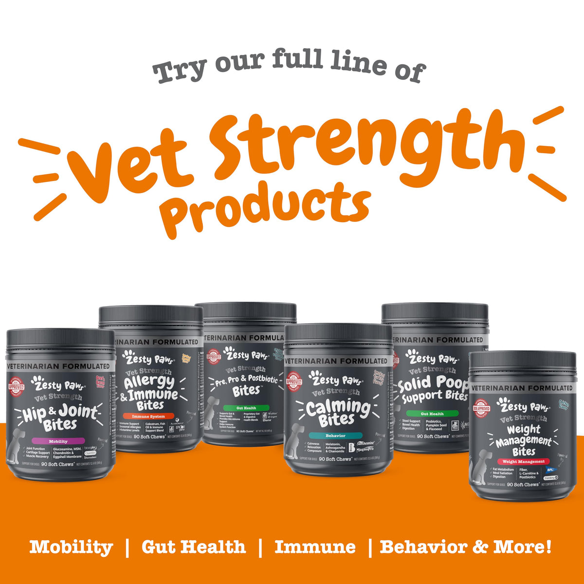 90 Count Dog Weight Management Supplement X183