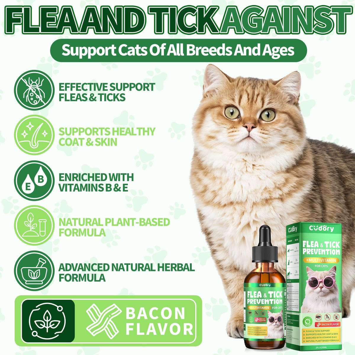 Flea & Tick Support for Cats Chews Q953