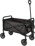 Collapsible Heavy Duty Utility Wagon 265 Pounds Capacity Black E88234