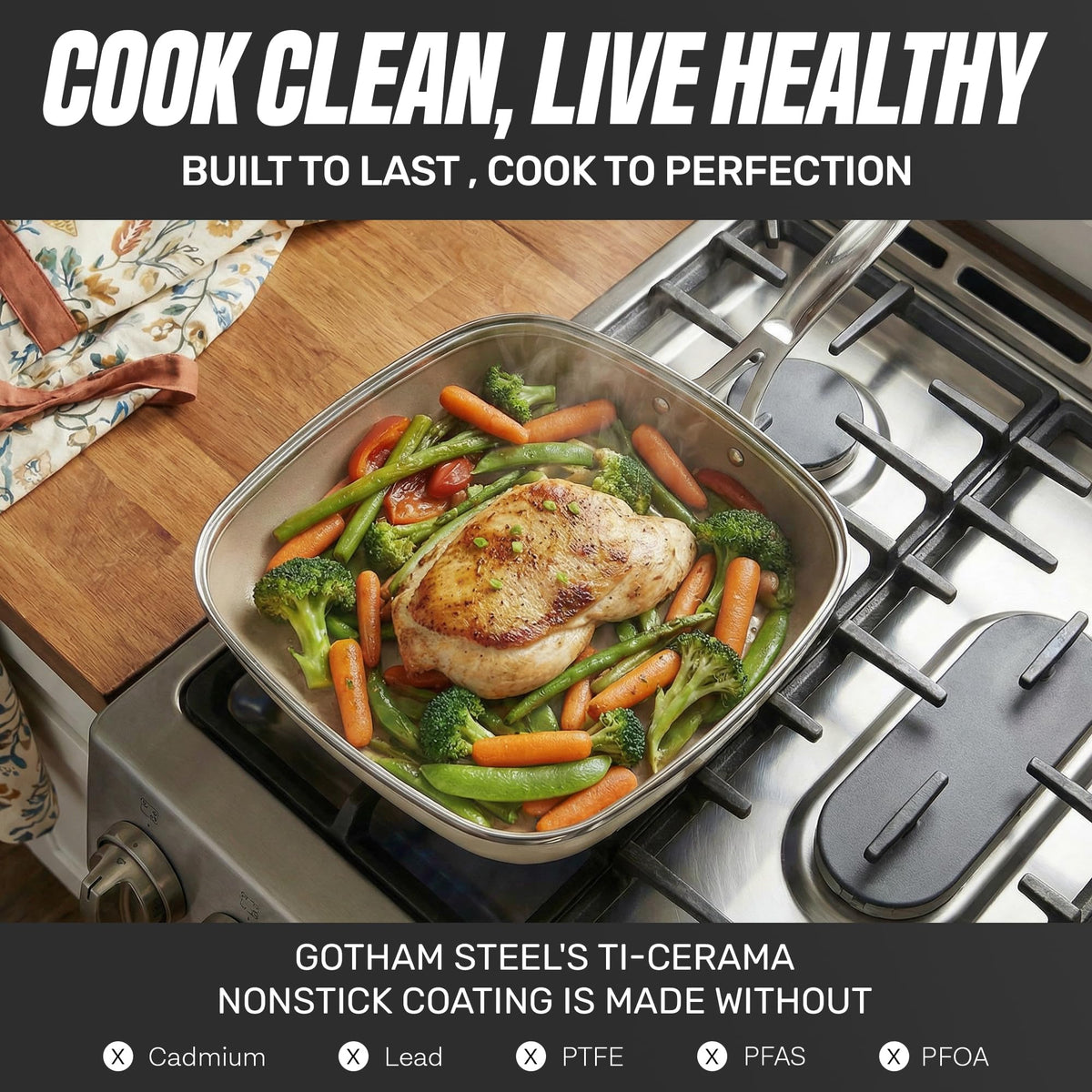 12 Pc Ceramic Cookware Set A9568