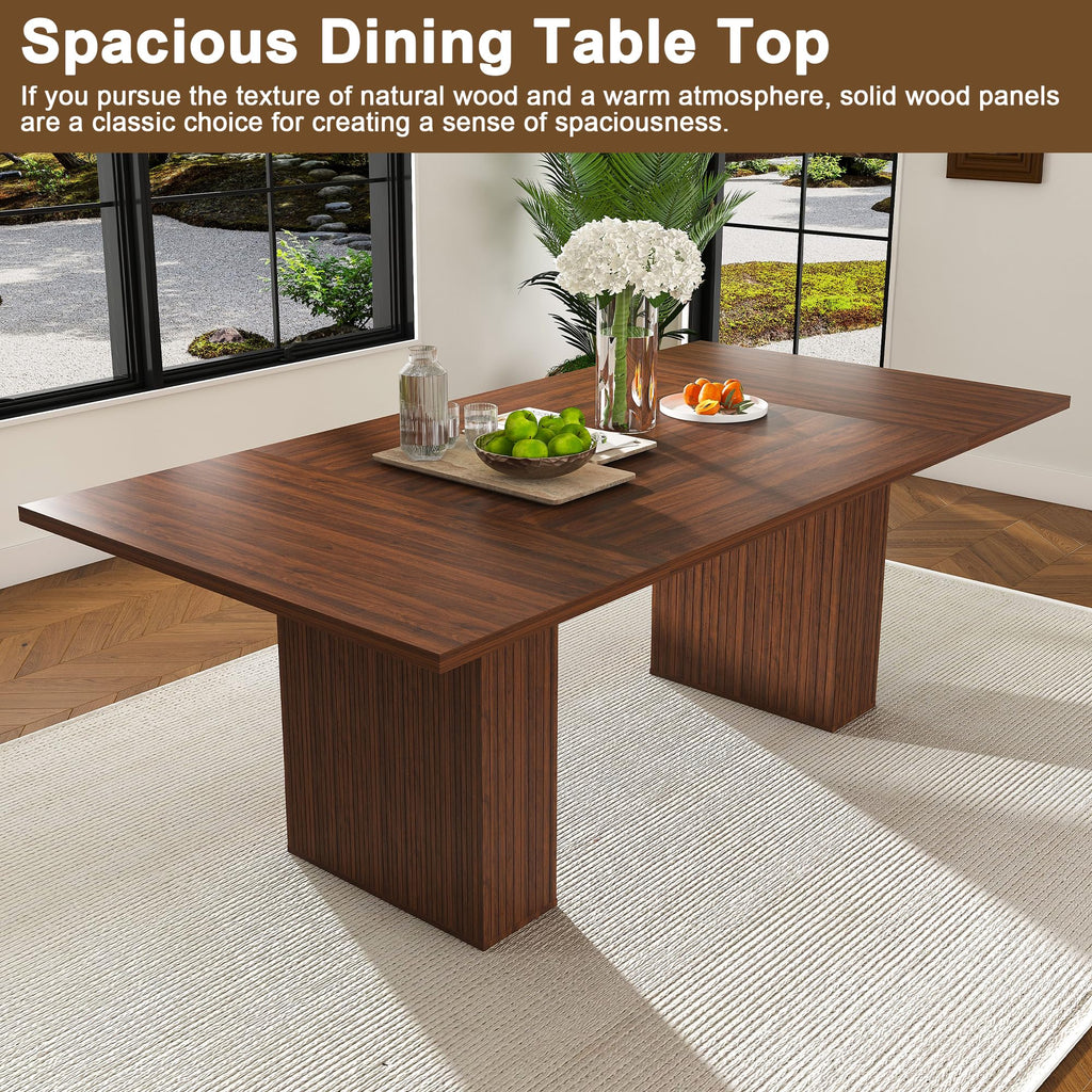 Rectangular 9 Piece Dining Table Set A8117