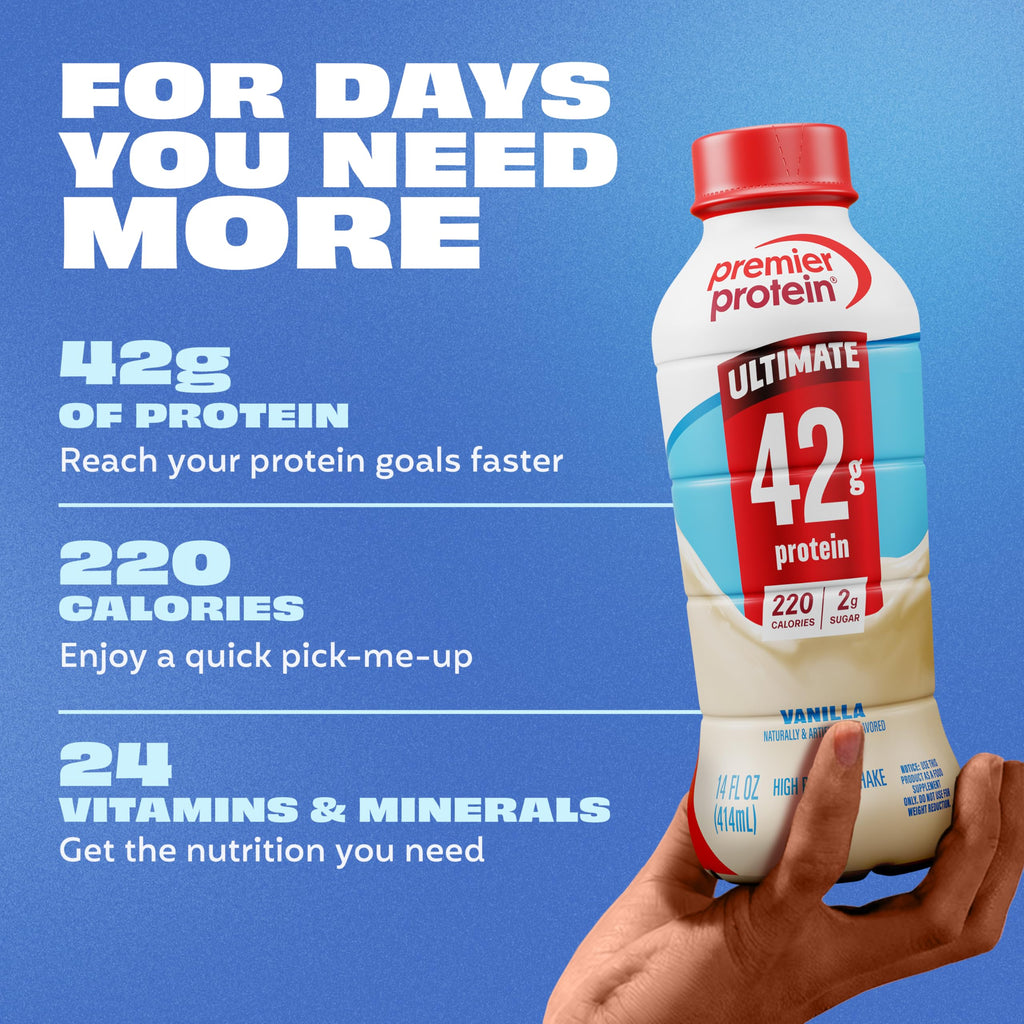 Vanilla 42g High Protein Shake 12 Pack Y923036