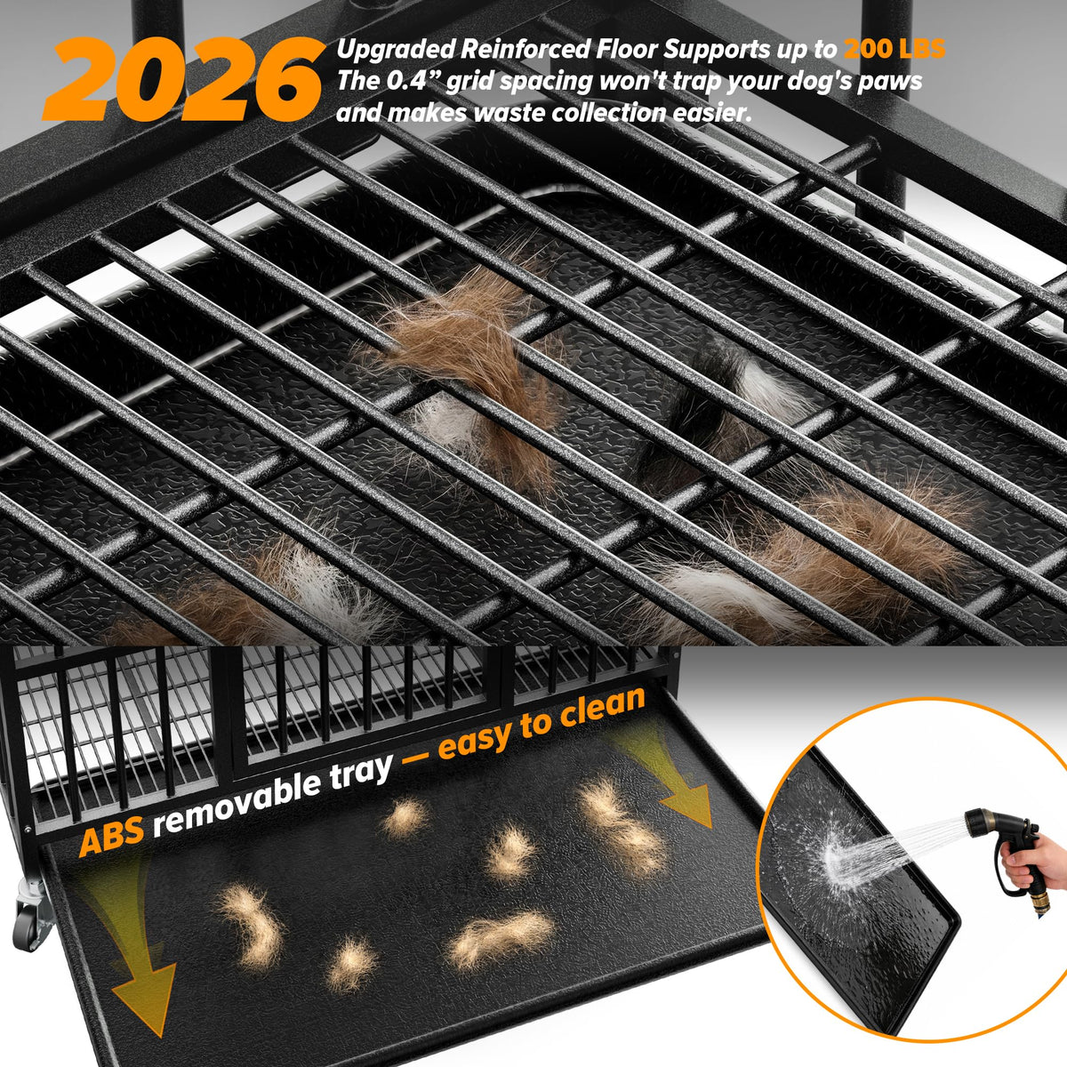 48 Inch Heavy Duty Dog Crate C545