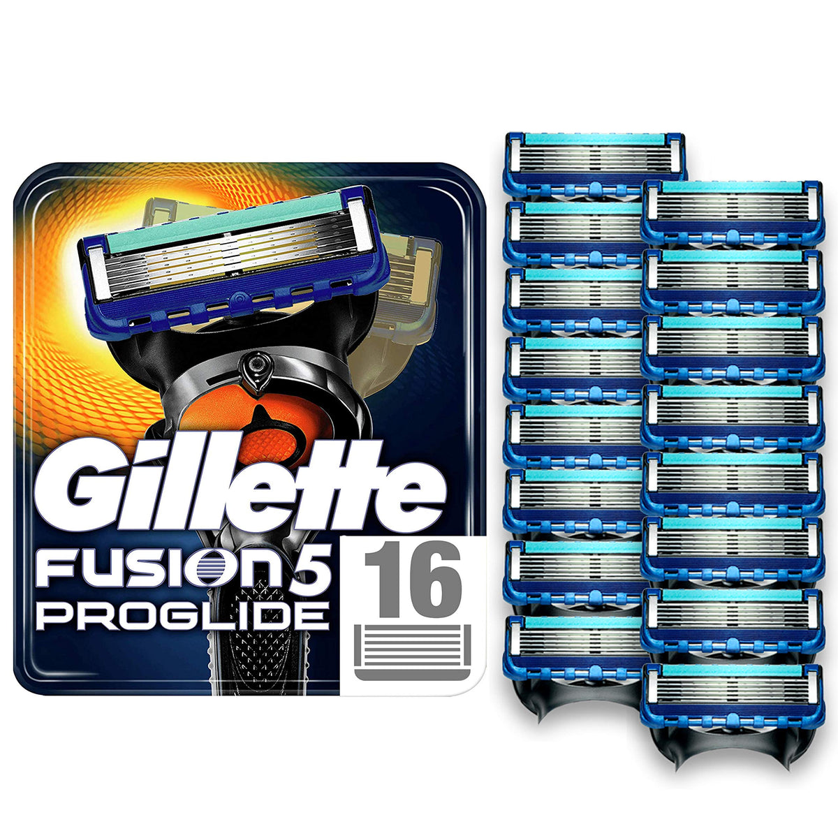 Razor Blades with Precision Trimmer, Pack of 16 A75228